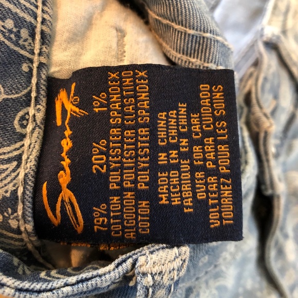 Seven7 paisley jeans - Picture 6 of 9